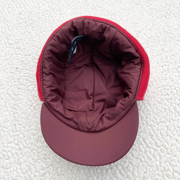 Lululemon Limited Edition Quilted Trapper Hat Red Canada NWT - Picture 6 of 11